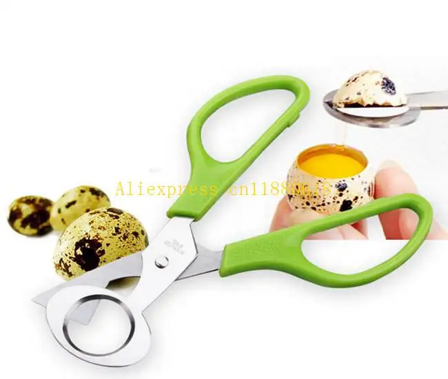 

50pcs/lot DHL Fedex fast shipping Wholesale Pigeon Quail Egg Scissors Egg Cutter Egg Opener