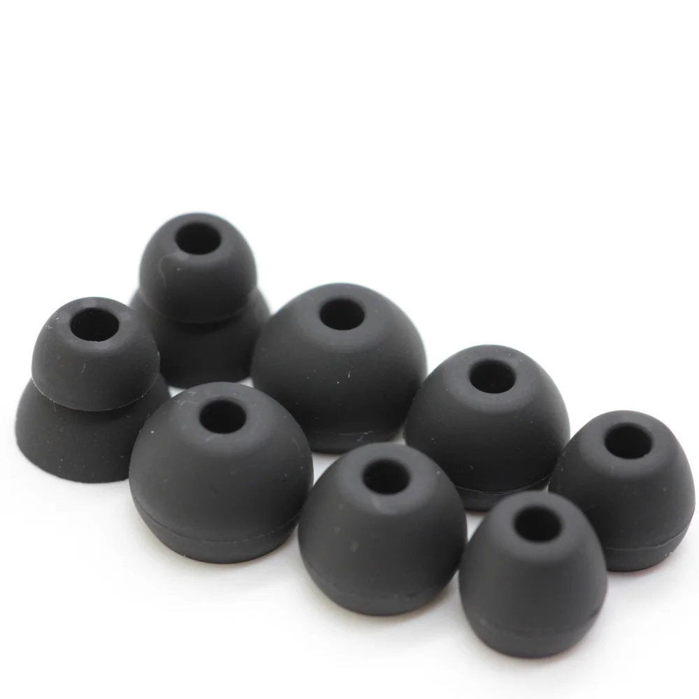 POYATU استبدال الأذن نصائح سيليكون ل يوربيتس 2.0 يدق Tour2 جولة 2.5 سماعة داخل الأذن الأذن نصائح الأذن سماعات الأذن الأسود