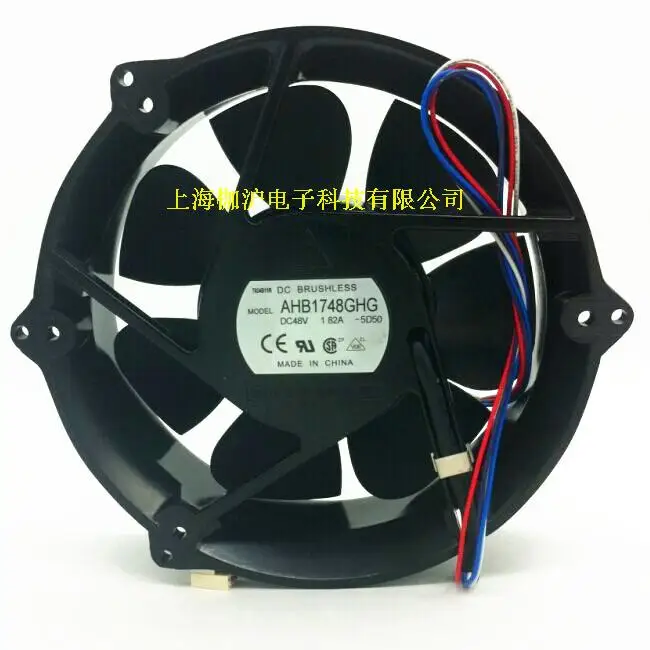 Free shipping NEW% AHB1748GHG-5D50 48V 1.82A 4LINE PWM cooling fan 17cm