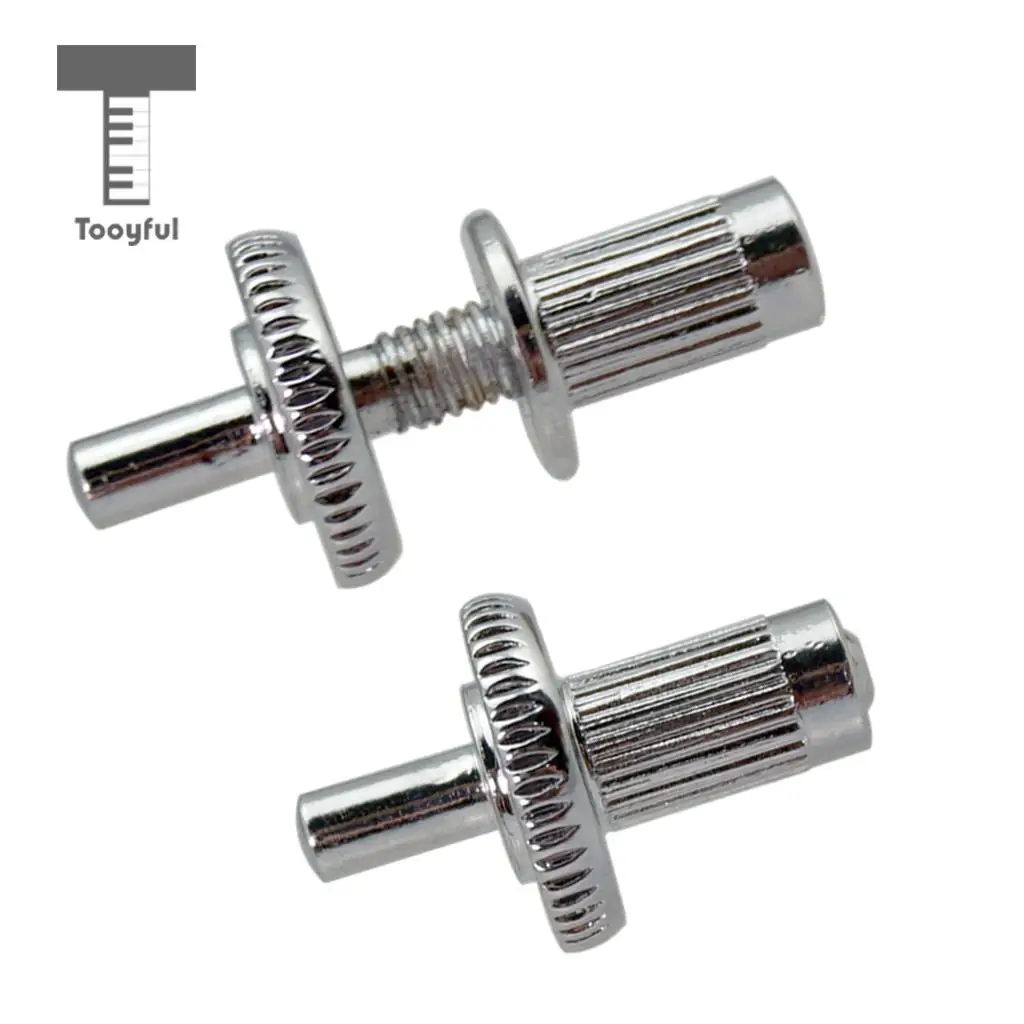 Tooyful 2 Pezzi di Ferro Chitarra Ponte Studs Ancore di Bloccaggio Parti di Messaggi per LP Chitarra Elettrica Ponte