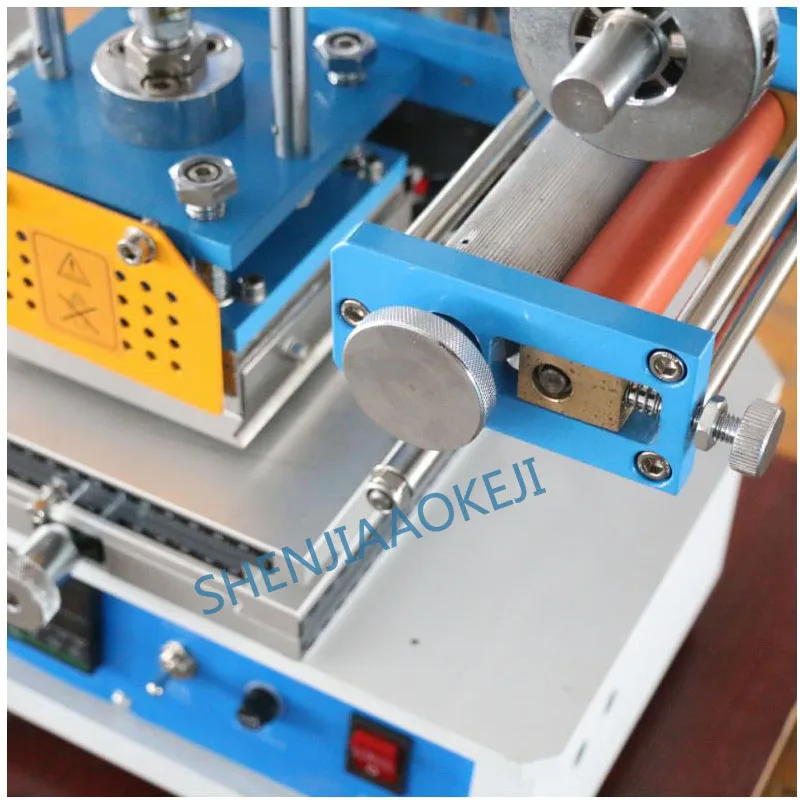 ZY-819H2 pneumatik mesin bronzing panas beberapa aplikasi kecil baik tuning workbench presisi tinggi mesin cap 700W