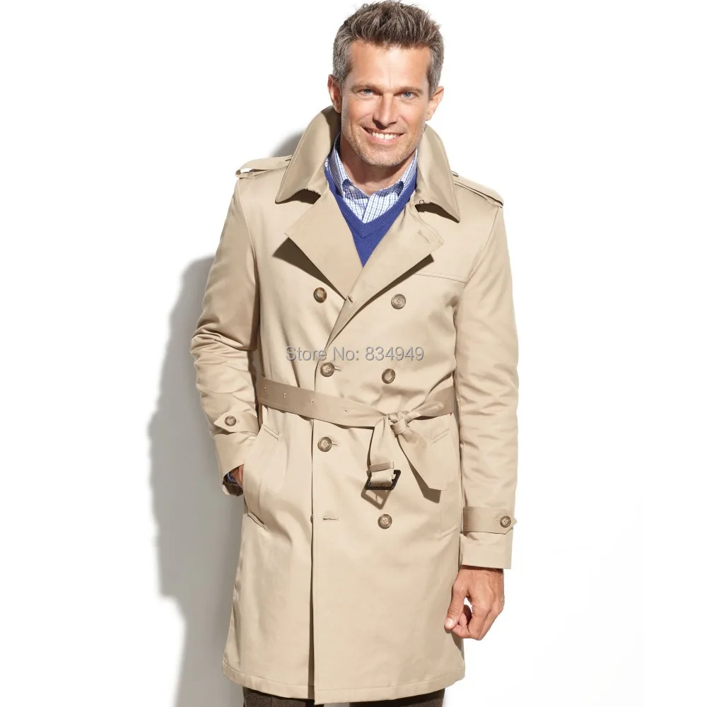 

Custom Made Beige Trench Coat Men, Double Breasted Winter Overcoat Men Long Coat, Cashmere Wool Coat Winter Coats For Men