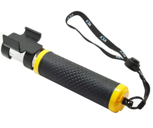 Gopro telescopic transparent self timer rod buoyancy rod w/ remote control slot tripod camera