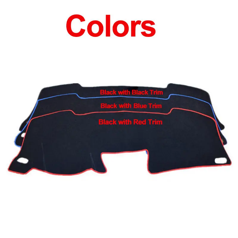 Car Auto Dashboard Cover Dashmat Pad Carpet Dash Cushion 2 Layers For Dodge Ram 1500 2500 3500 2002 2003 2004 2005 LHD Models