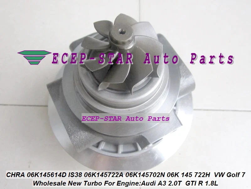 Turbo Cartridge CHRA 06K145722H 06K145614D IS38 06K145722A 06K145702N 06K 145 722H For Audi A3 2.0T For VW Golf 7 GTI R 1.8L