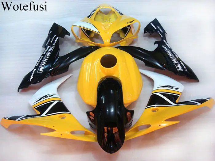 Wotefusi Hot Motorcycle Fairing Injection Mold For 2004 2005 2006 YAMAHA YZF1000 R1 04-06 05 (13) [CK823]