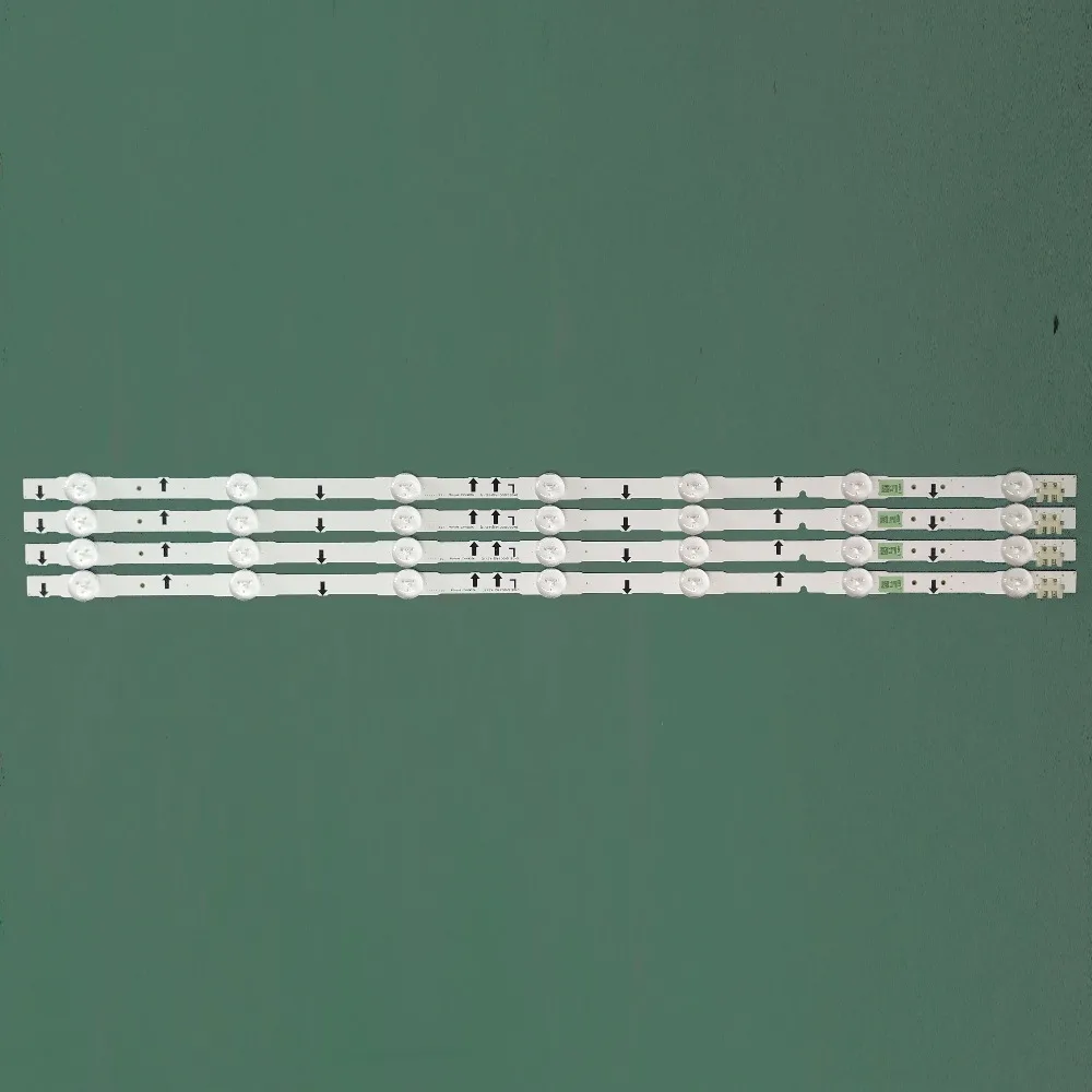 Tira de luces LED de D4GE-320DC1-R2, accesorio para televisor de 642mm, para ue32j5500ak UE32J5500, nuevo, 4 piezas, 7LED, D4GE-320DC1-R3