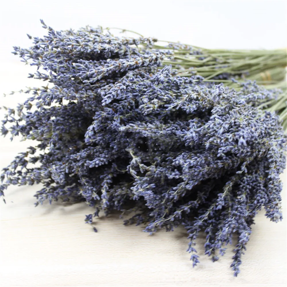 

100g Natural Dried Lavender Flowers Bouquet Lavender Buds Lavender Bag Valentine's Day Bouquet Gift Lasting Fragrance