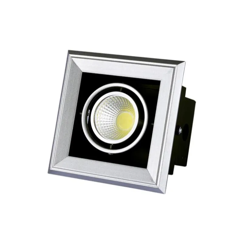 LED Ceiling Downlight 10W 20W 30W LED COB Downlight AC110V 220V Square Recessed Dimmable LED Down light