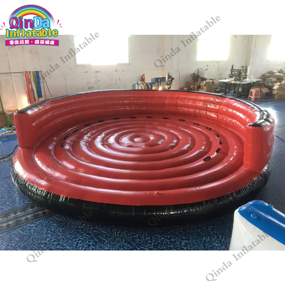 5m Diameter 1 M Height Inflatable Flying UFO ,0.9mm PVC Tarpaulin Inflatable Water Sofa For Water Sport