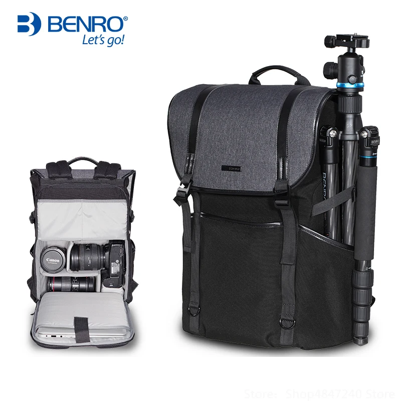 Benro Novelty B100 B200 B300 Professional Backpack Waterproof Laptop Backpack DSLR Camera Bag Protection Type Digital Camera Bag