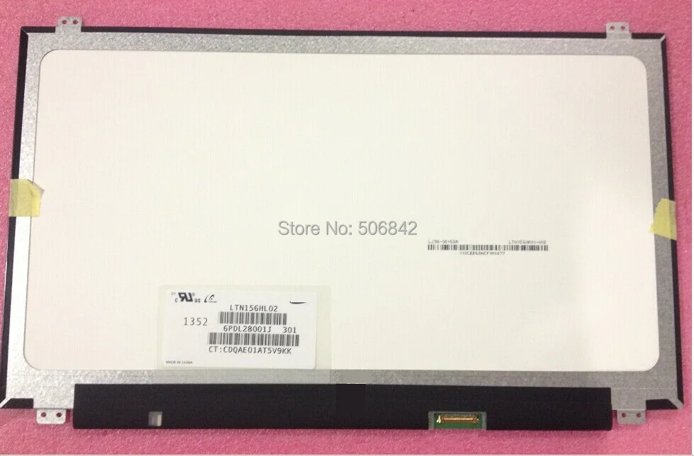 

15.6" Slim Laptop Screen LTN156HL02-301 LCD Display Panel FHD 1920x1080 30pin