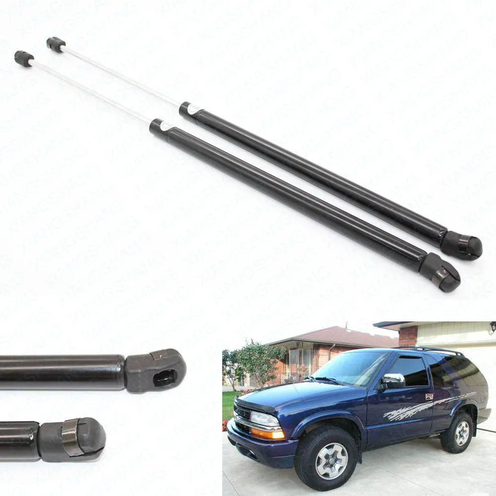 Auto Rear Window Lift Supports Gas Struts for Chevrolet Blazer 1995-2005 for Oldsmobile Bravada Sport Utility 97-01 17.52 inch