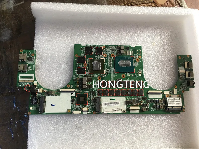 Used Original FOR RAZER RE09 LAPTOP MOTHERBOARD RZ09-01021101 MB PVT V4.0 WITH SR15F CPU AND GTX765M  Tes