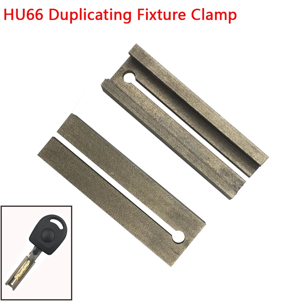 CHKJ HU66 Keys Duplicating Fixture Clamps For VW Volkswagen Key Blank Key Cutting Machine Accessories Key Cutter Machine Parts