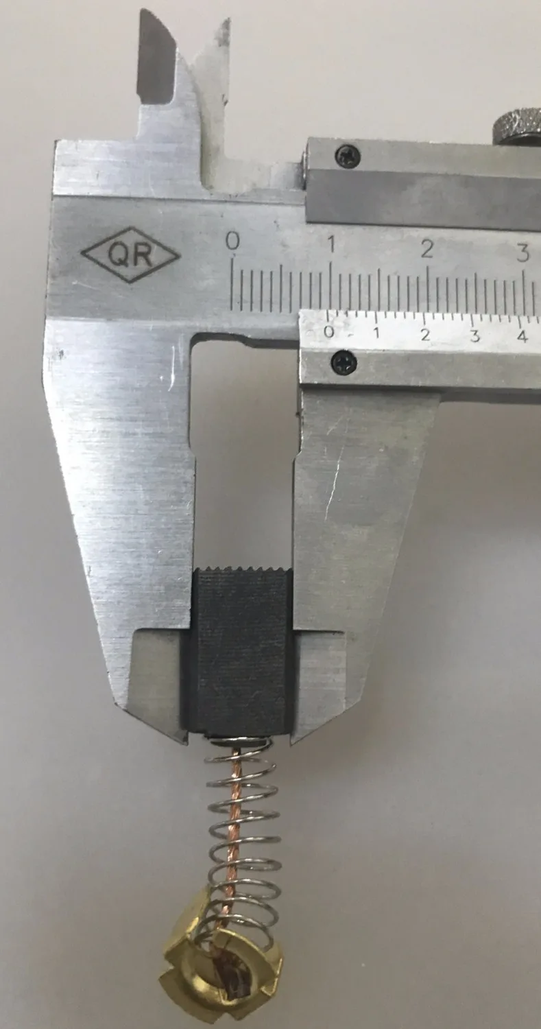 3 أزواج 39/64 "x 25/64" x 7/32 "موتور فرش كربون للحفر الكهربائي