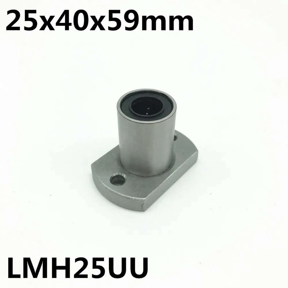 

2pcs LMH25UU 25mm flange linear bearing LMH25 25x40x59 mm