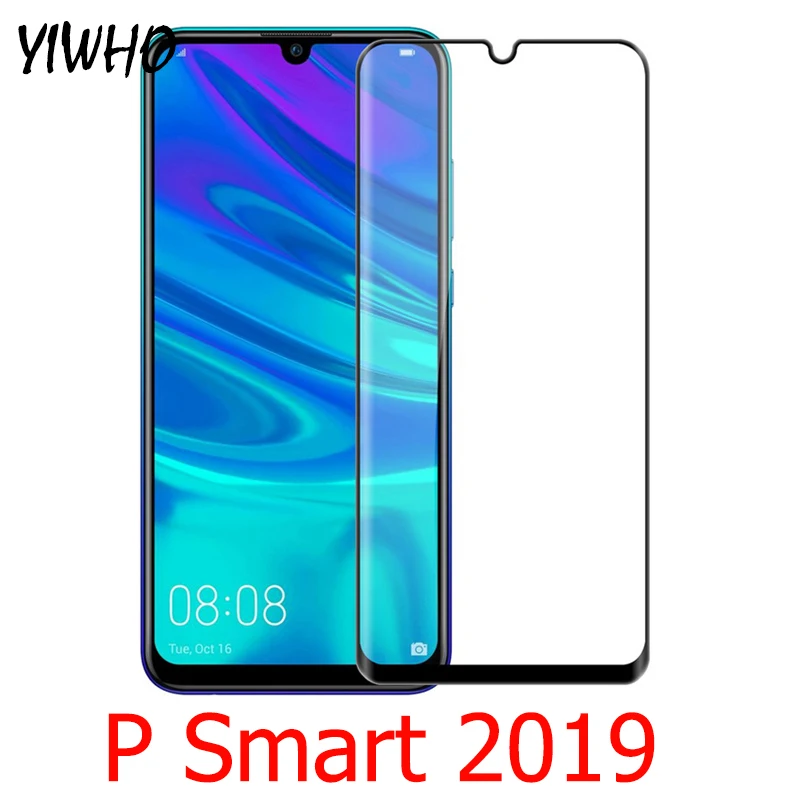 

Full Cover Tempered Glass for Huawei P Smart 2019 Screen Protector Psmart+ psmart 2019 Protective Film POT LX1 LX2J LX3 Glass