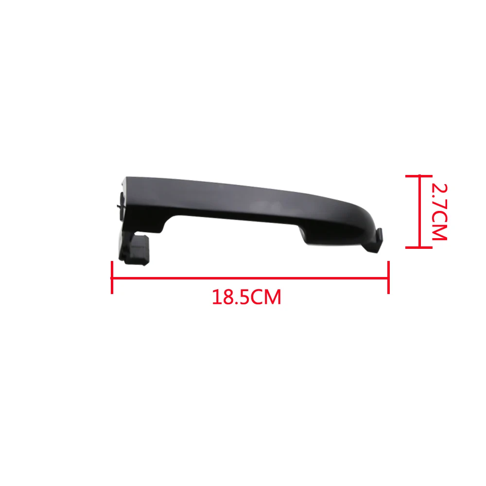 1PC EXTERIOR DOOR HANDLE FRONT DOOR FOR ELANTRA 06-10 / AVANTE 06-10 / I30 07-