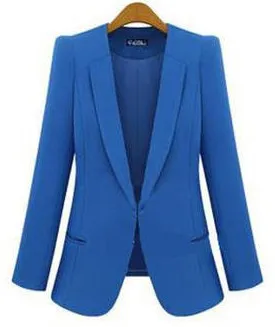 

New work blazers for office lady slim women blazers and jackets white blazer feminino chaquetas mujer ladies clothing