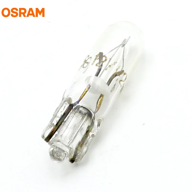 10pcs OSRAM T5 2721 12V 1.2W W2*4.6d Original Line Spare Parts Instrument Indicator Light Car Standard Lamps OEM Halogen Bulbs