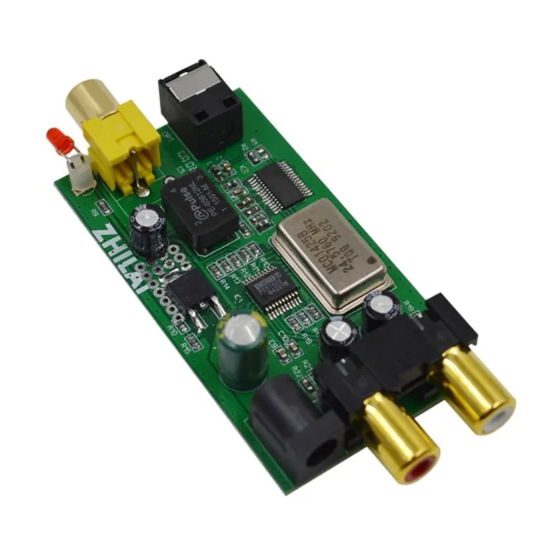 

Fever HiFi Audio Converter Board L/R Stereo Analog Signal Input to Fiber Coaxial Digital Signal Output