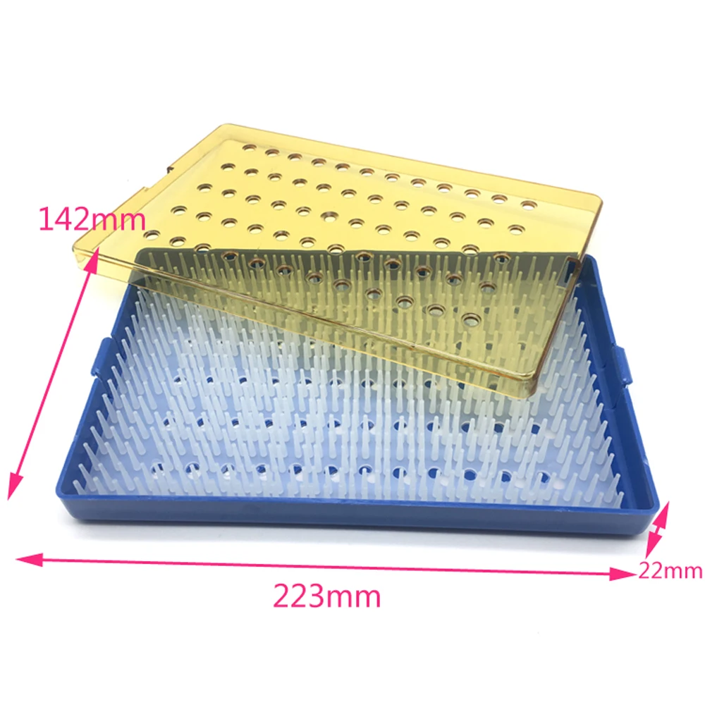 NEW Ophthalmic Microsurgical Instruments Surgical Autoclavable Surgery Silicone Disinfection box L/M/S Size