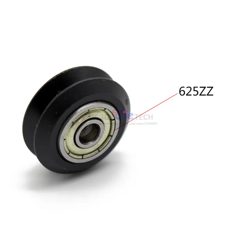 10pcs CNC Openbuilds Plastic wheel POM Perlinwith 625ZZ MR105ZZ Idler Pulley Stainless steel Wheel V type for V-Slot/3D printer