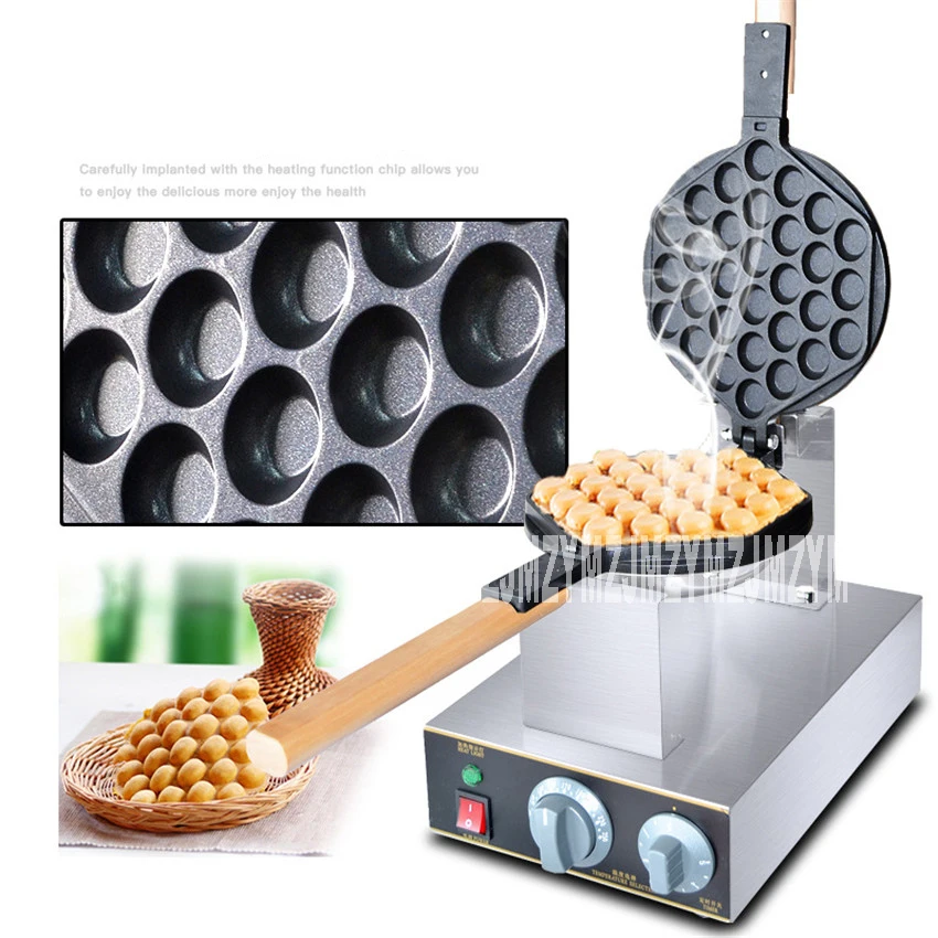 FY-6 HongKong eggettes Professional electric waffle iron blast furnace maker bubble machine egg tart 220V/110V 25*30mm hole size