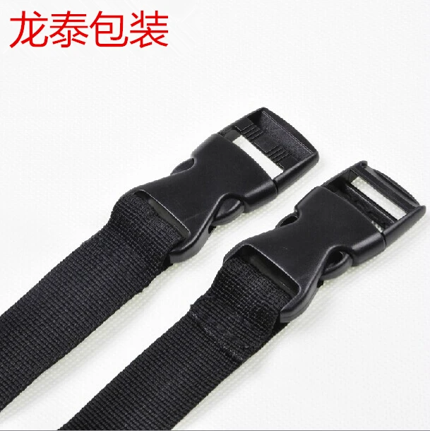 

Free shipping High quality 5pcs 2.5cm *200cm PP Travel Camping Luggage Strap Luggage Belt, Tent Bind Band with Adjustable Buckle