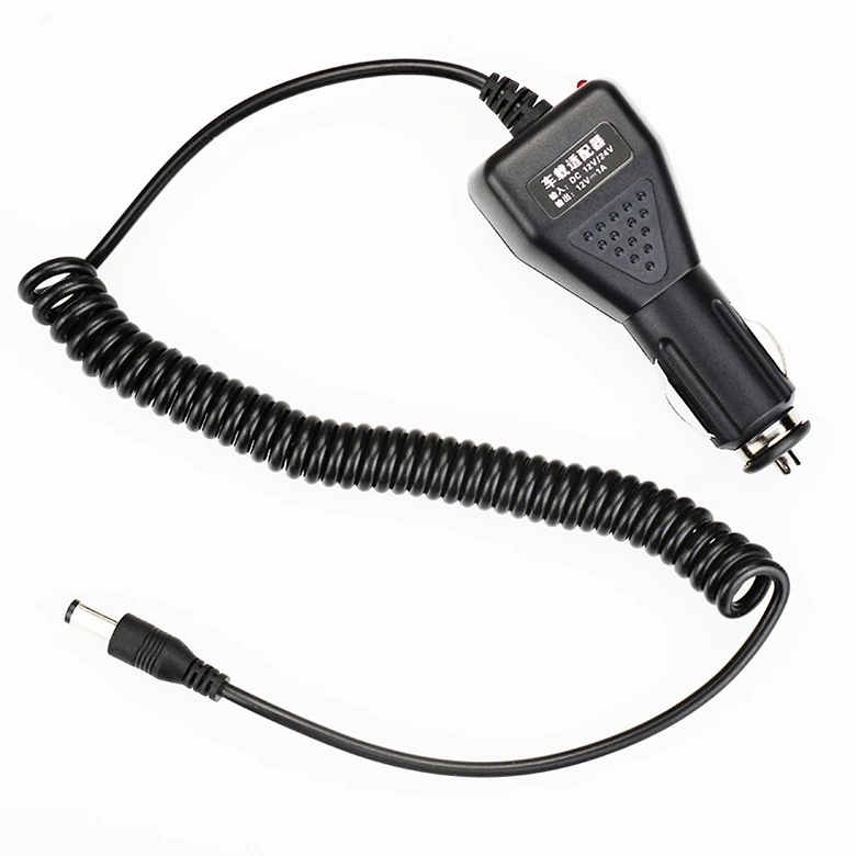 NIEUWE Snelle Opladen 12 V-24 V baofeng UV-5R Autolader voor uv-82 uv-xr Radio Walkie Talkie truck Auto Vullen lijnen DC 12/24 V Kabel