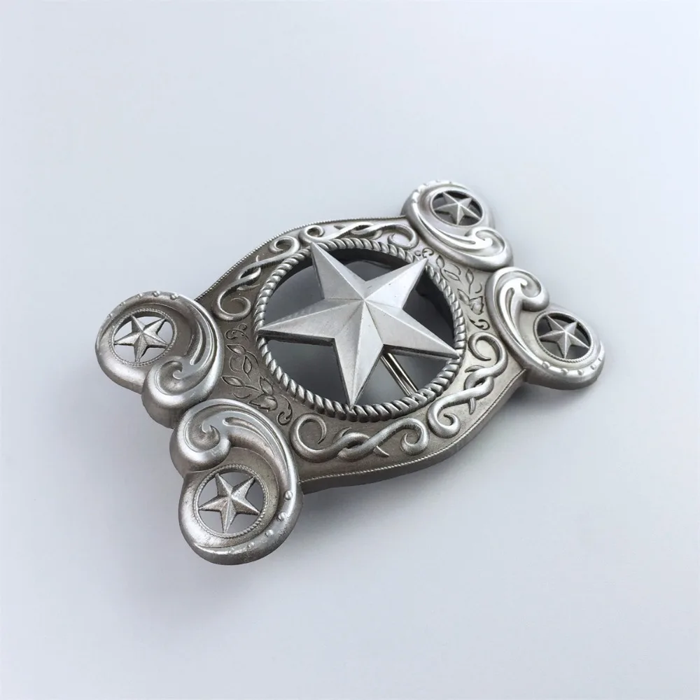 Vintage Style Western Star Cowboy Cowgirl Belt Buckle Gurtelschnalle Boucle de ceinture BUCKLE-WT131AS