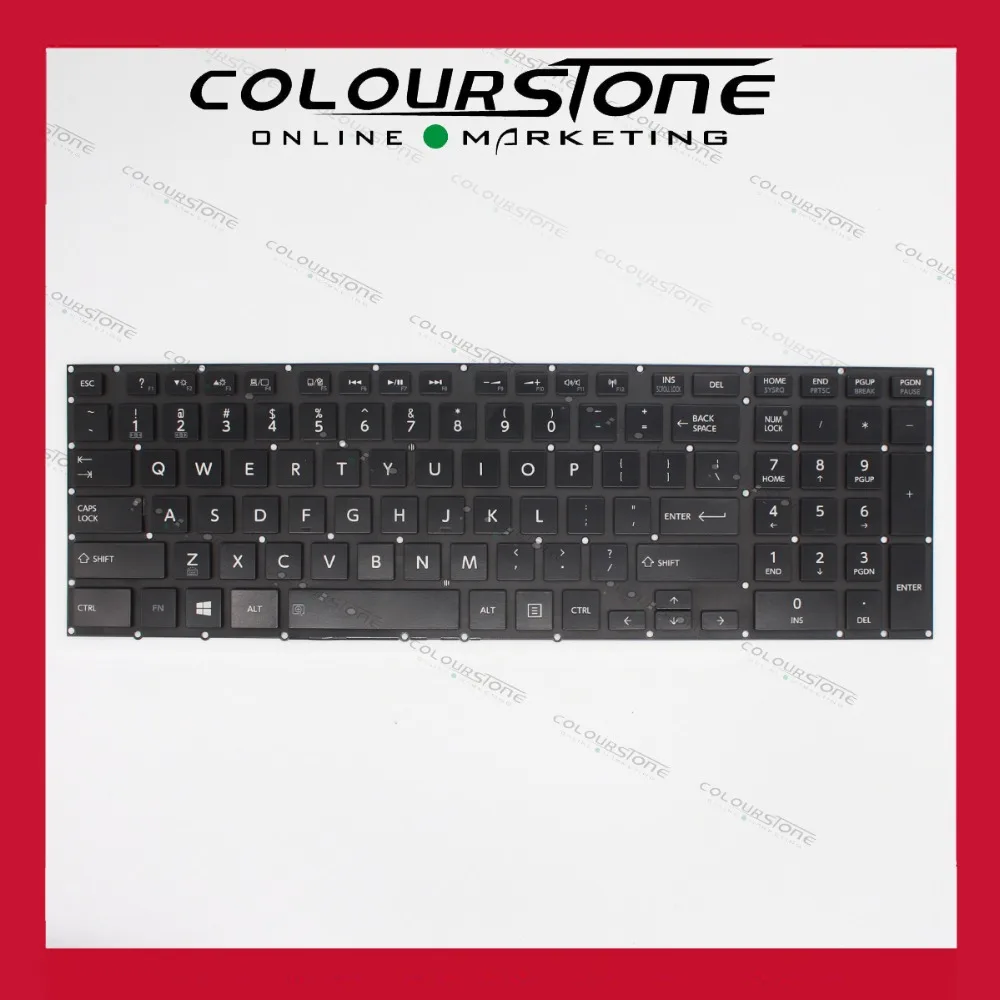 Original Laptop keyboard for Toshiba p50 P50-A P50t P55 P55T US toshiba P50 P50-A US Black with backlit keyboard 12X1J4H06V8