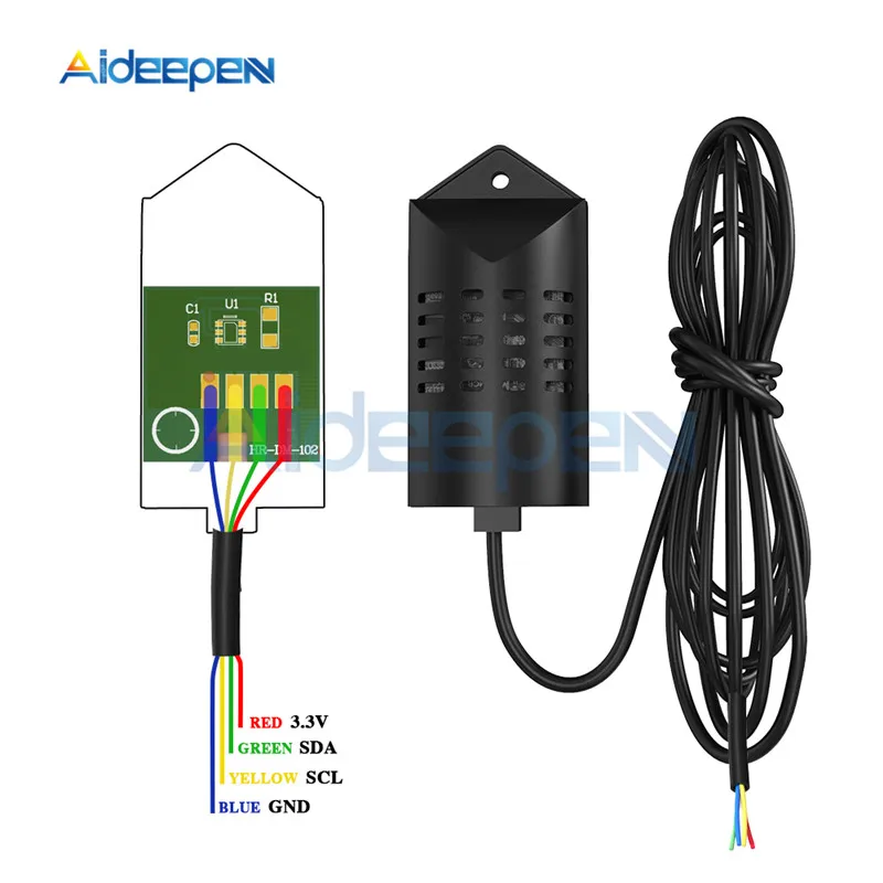 XH-M452 Thermostat Temperature Humidity Control Thermometer Hygrometer Controller Module DC 12V LED Digital Display Dual Output