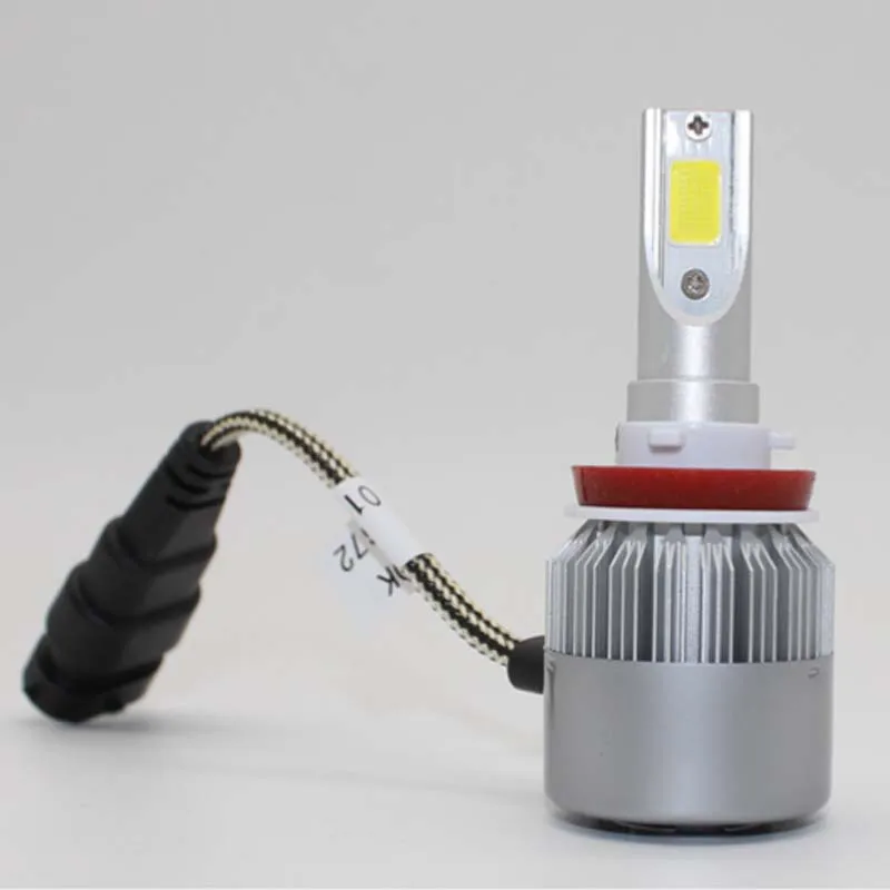 High Brightness 12V COB 36W H4 H7 H8 H11 9005 9006 HB3 HB4 Car Led Bulbs Auto Fog Lamp DRL Hi/Low Beam Light free shipping 4pcs