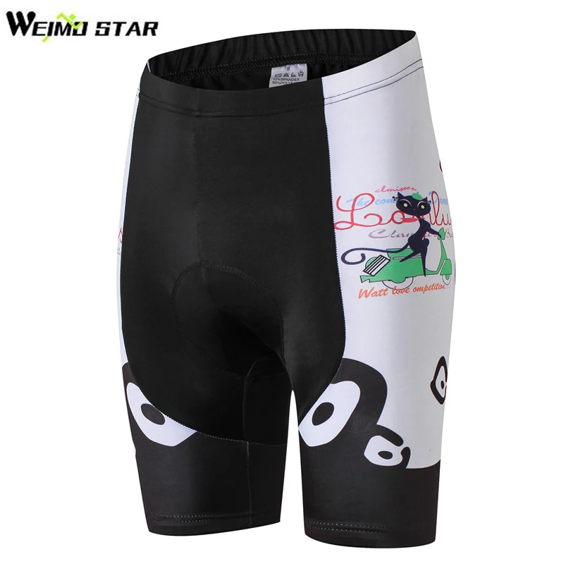 White Black Bike shorts Women Cycling Short bicycle Bottom MTB short sleeve Girl Cycling Clothing Sportswear Ropa Ciclismo