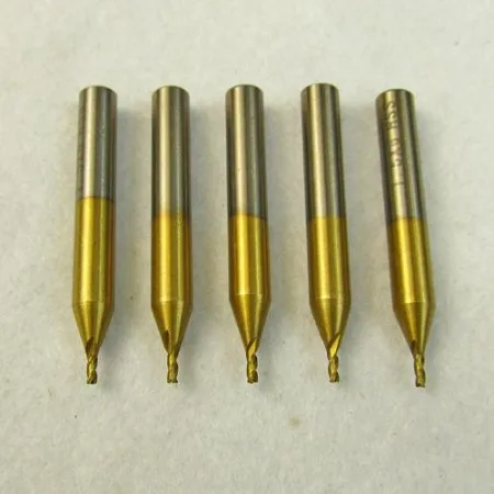 

2.0 mm Hss Titanized End Mills Milling Cutter For Key Cutting Machine Parts Locksmith Tools Cutters Bits Drill 5 pieces/lot