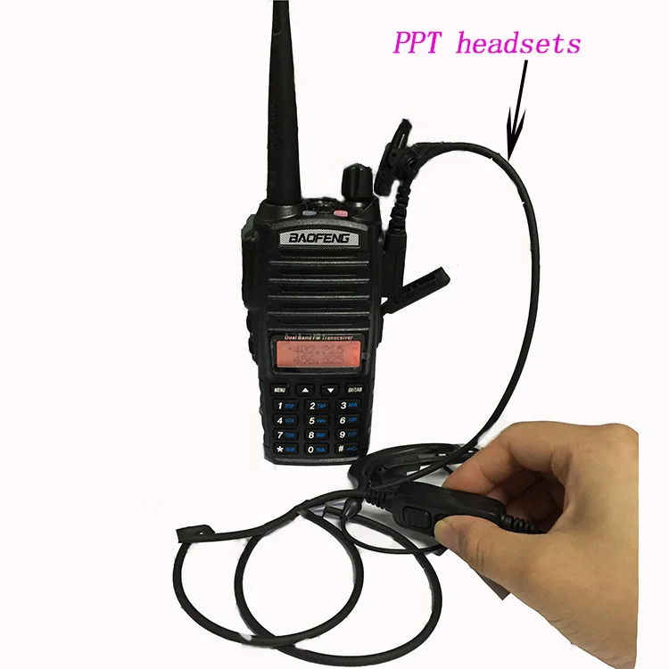 Original Baofeng Walkie Talkie baofeng UV-82 Radio Portable Comunicador Two Way Radio Double PPT handle Ham Radio Stations