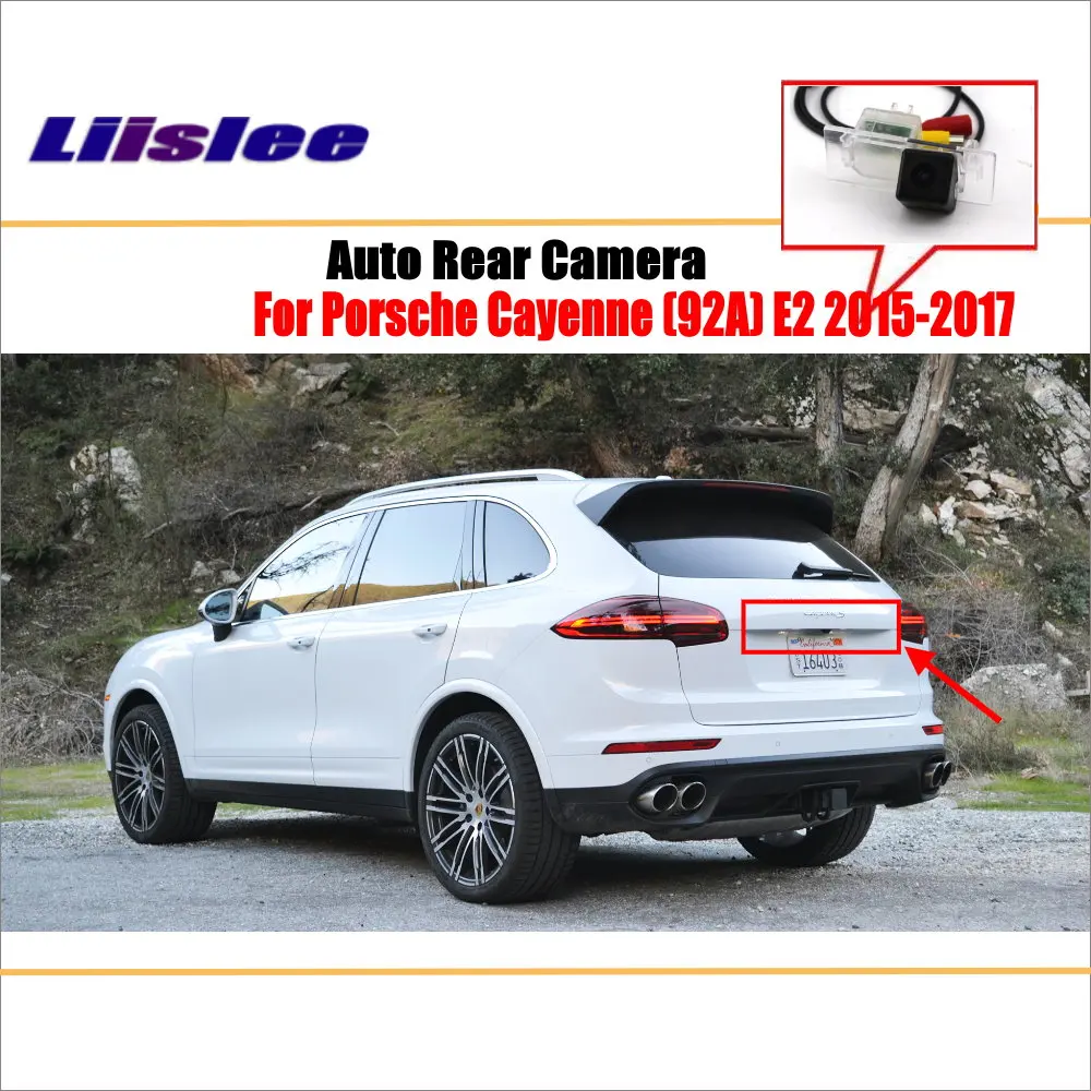 For Porsche Cayenne (92A) 2015 2016 2017 Car Rearview Rear View Camera Parking Vehicle AUTO HD CCD CAM Accessories Kit