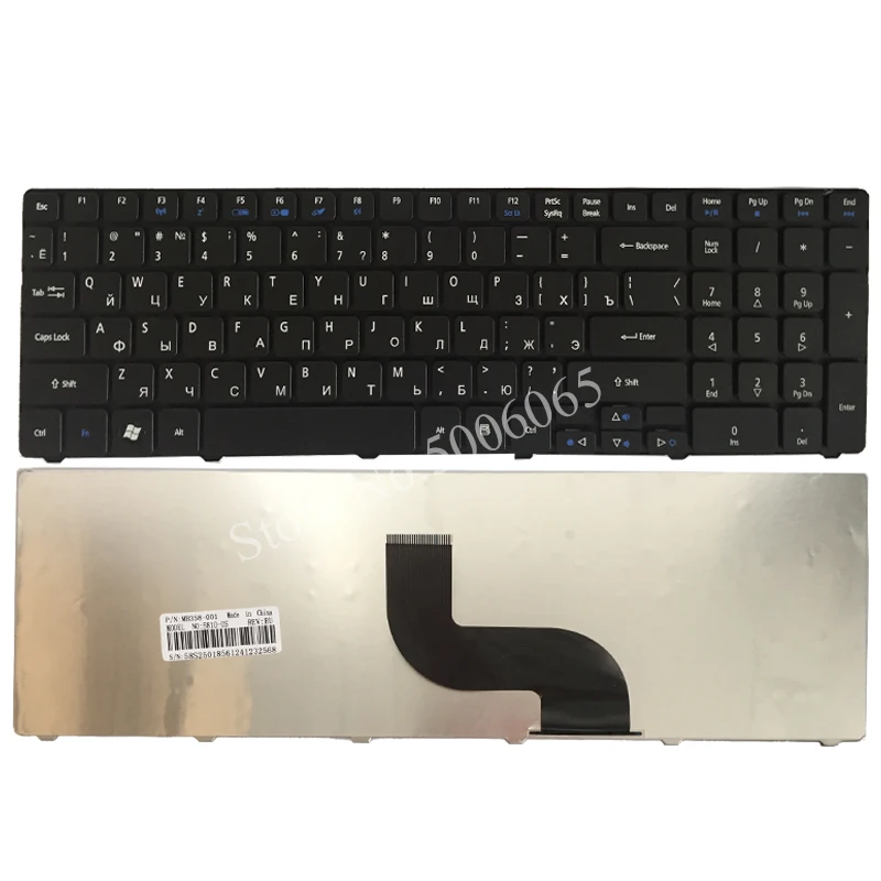 NEW RU laptop keyboard for Acer Aspire 5810 5810T 5336 5410 5536 5536G 5252 5252G 5800 7331 7336 Russian keyboard black