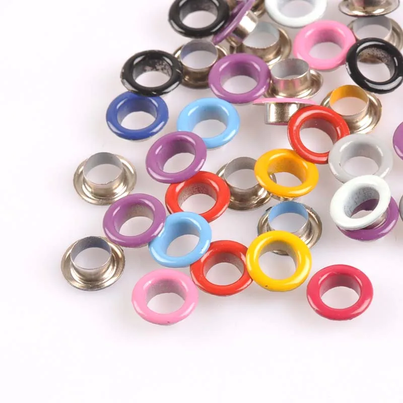 10mm 100PCs mix Metal Eyelets DIY Scrapbooking Embellishment Garment Accessories Apparel Sewing handmade Crafts cp1916