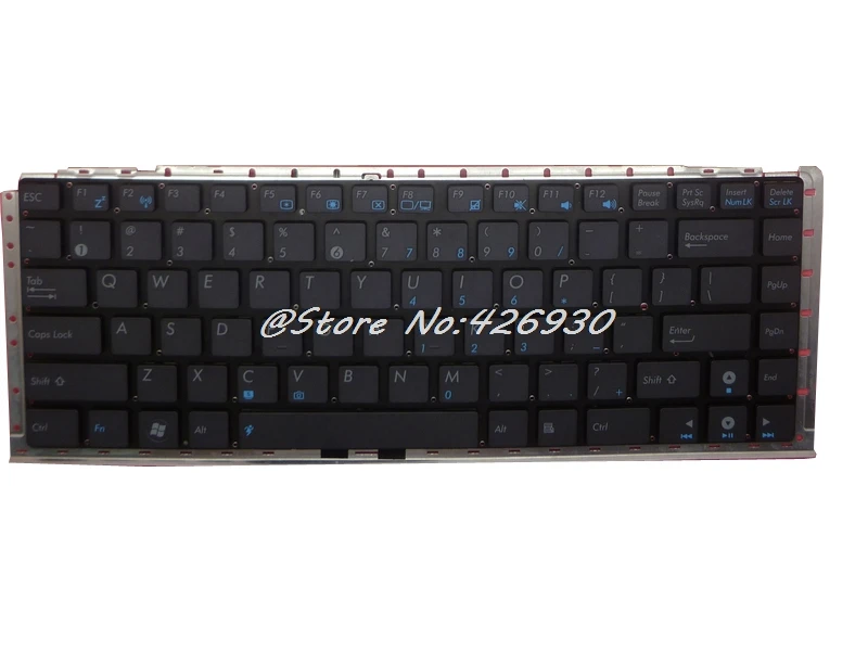 

Laptop Keyboard For ASUS UX30 UX30S Black US United States English 9J.N2K82.501 0KN0-EW1US03 04GNVS1KUS00-3