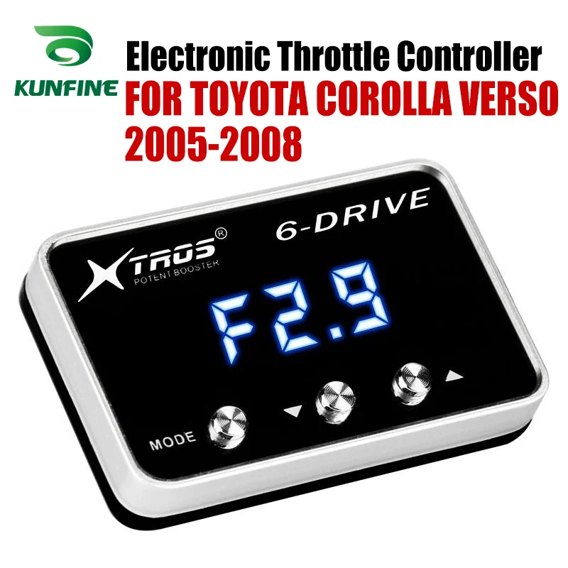 

Car Electronic Throttle Controller Racing Accelerator Potent Booster For TOYOTA COROLLA VERSO 2005-2008 Tuning Parts Accessory