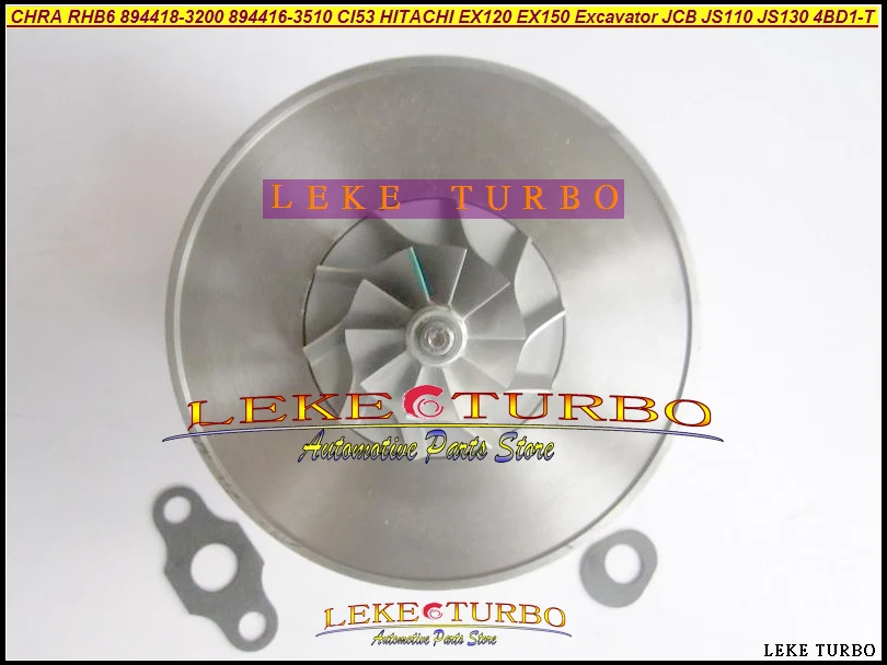 Turbo Cartridge CHRA RHB6-2 8-94418-3200 8944183200 894418-3200 For HITACHI EX120 EX120-1 Excavator For ISUZU 4BD1 4BD1-T 4BD1T