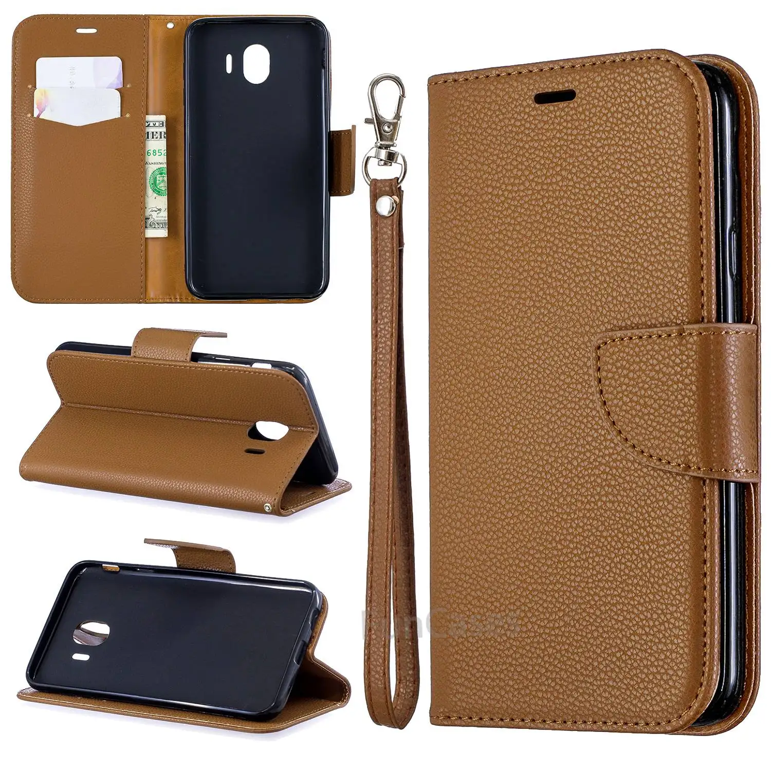 

Case For Samsung Galaxy J4 Case Cover High Quality Flip PU Leather Case For Samsung J4 Cover Capa Phone bag Case fornite candy