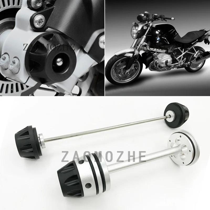 

For BMW R NINE T 2014 2015 2016 2017 Motorcycle Refit Wheel Fork Axle Sliders Cap Crash Protector