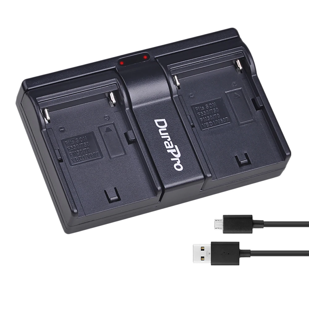 DuraPro 4 Pcs 7200 mAh NP-F960 NP F970 F960 Thay Thế Máy Ảnh Pin + USB Charger + đối với Sony NP-F550 F770 F750 f960 F970 HVR-V1J