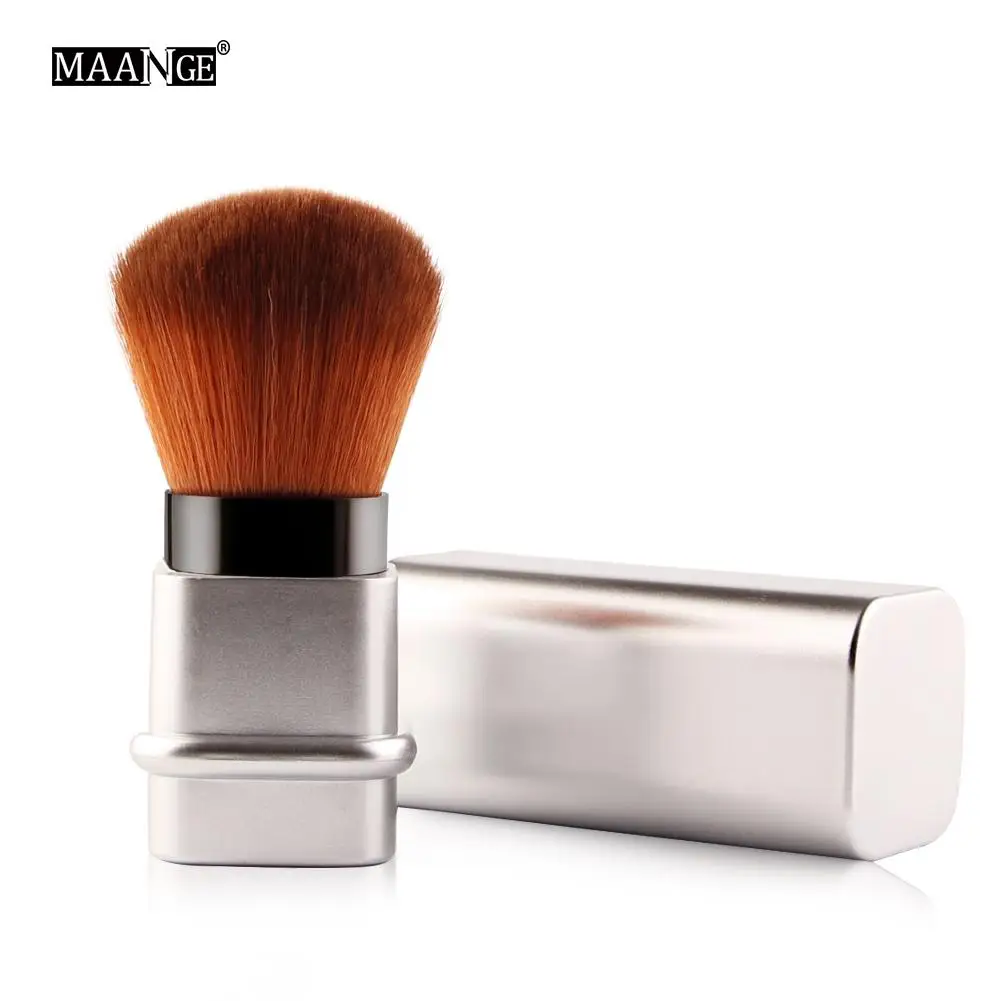 Retractable Single Makeup Brush High Quality Upscale Makeup Brush Makeup Tools Kabuki Loose Powder Blush Brush