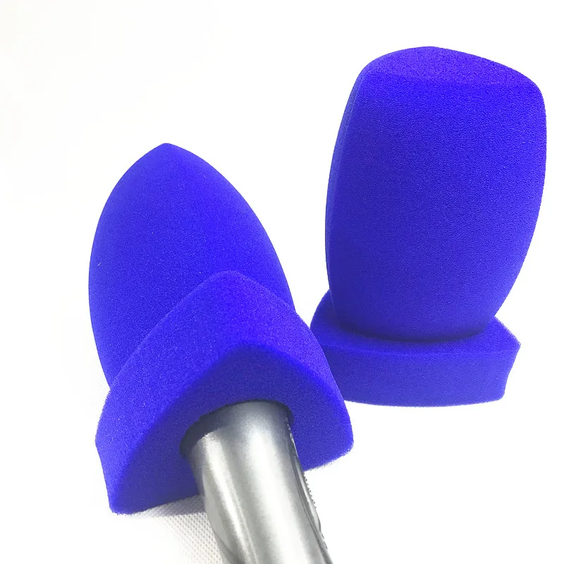 Linhuipad B03 للأغراض العامة ميكروفون الزجاج الأمامي يده هيئة التصنيع العسكري الزجاج الأمامي هيئة التصنيع العسكري رغوة يغطي شعار الطباعة للصحفي التلفزيون