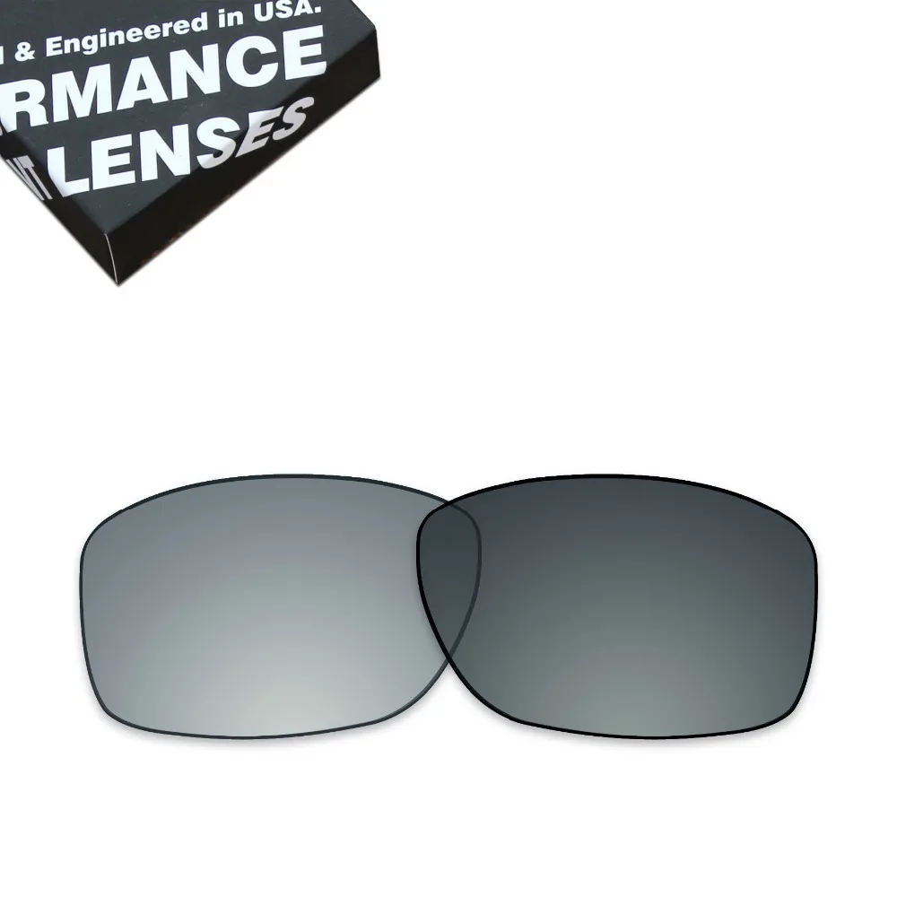 

Millerswap Polarized Replacement Lenses for Oakley Jupiter Squared Sunglasses Photochromic Grey (Lens Only)